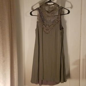 Olive Green Dress